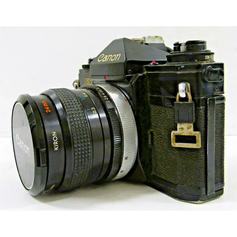 Canon EF 35mm Film Single-Lens Reflex SLR Camera with Kiron Precision 24mm Lens